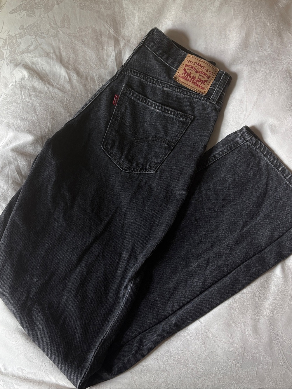 Levi's Low Pro Women's Faded Black Straight Jeans
